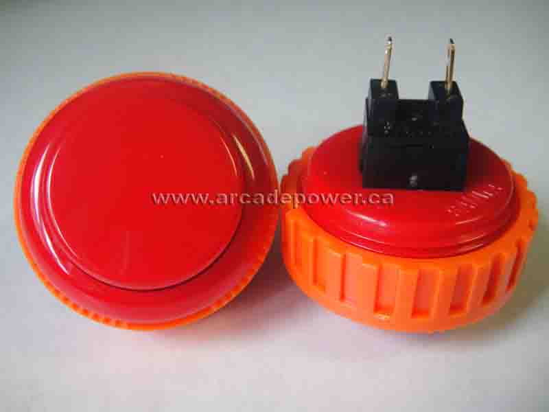 sanwa obsn-30 pushbutton red
